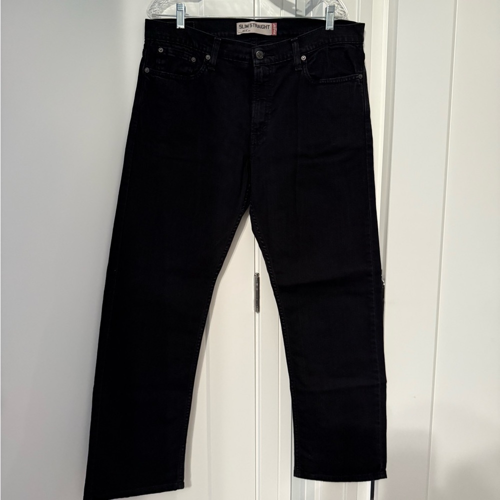 Levi’s Men's 514 Black Jeans